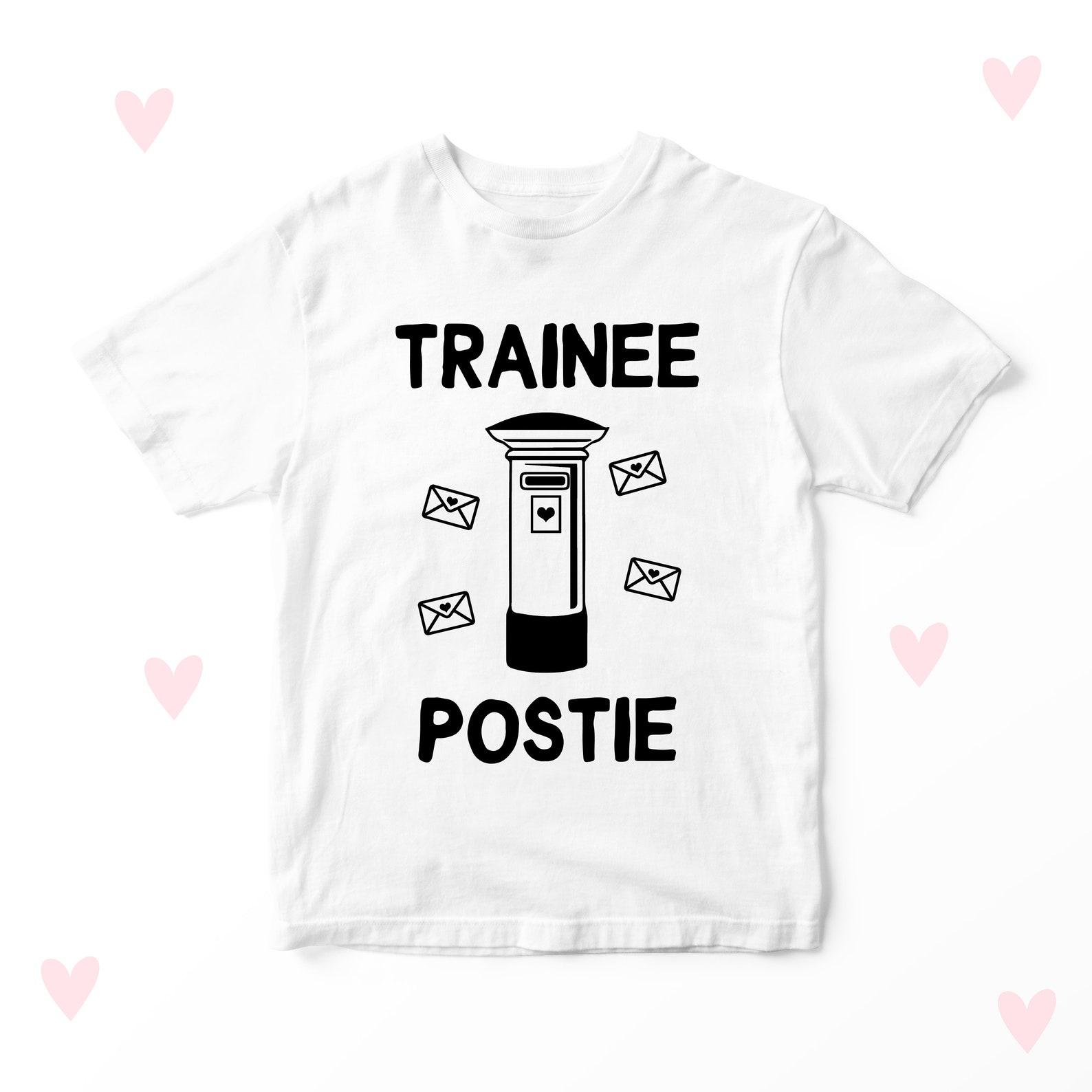 Trainee Postie Kids T-Shirt, Future Postman Gift 160