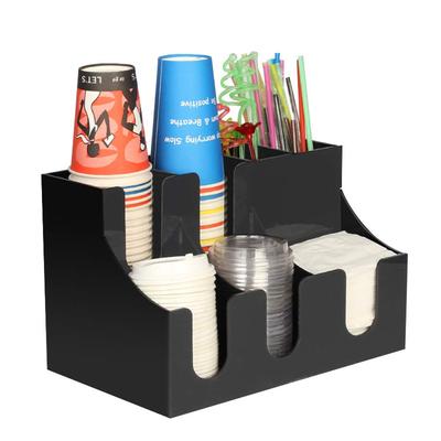 Pappbecherhalter, Becherständer, Kaffeetassenhalter, Pappbecherhalter, Becherständer, zur Verwendung in Cafés und anderen Gewerbebetrieben (Acryl, nein