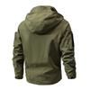 Men S Slim Fit Casual Long Sleeve Stand Collar Solid Jacket