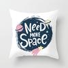 New Hand-painted Starry Sky Universe Printed Pillow Cover Home Sofa Pillow Car Cushion Back Cover