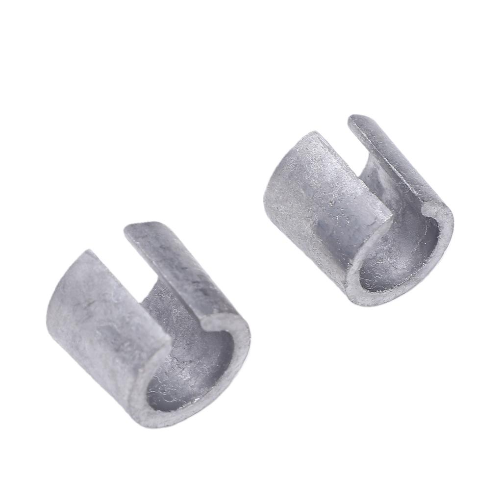 2PCS Car Battery Post Terminal Shims Universal Car Battery Positive Negative Terminal Adapter Sleeves