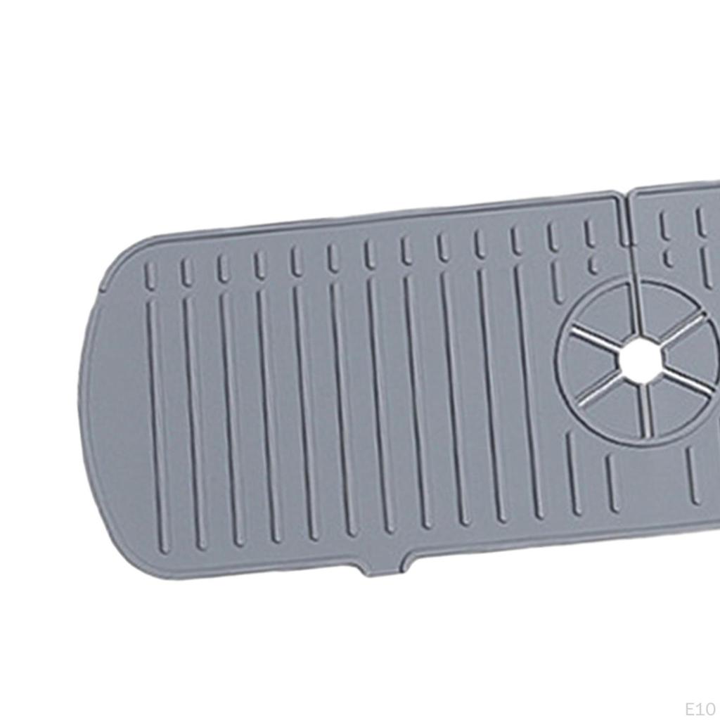 Kitchen Sink Faucet Soap Holder Drying Mat Combo