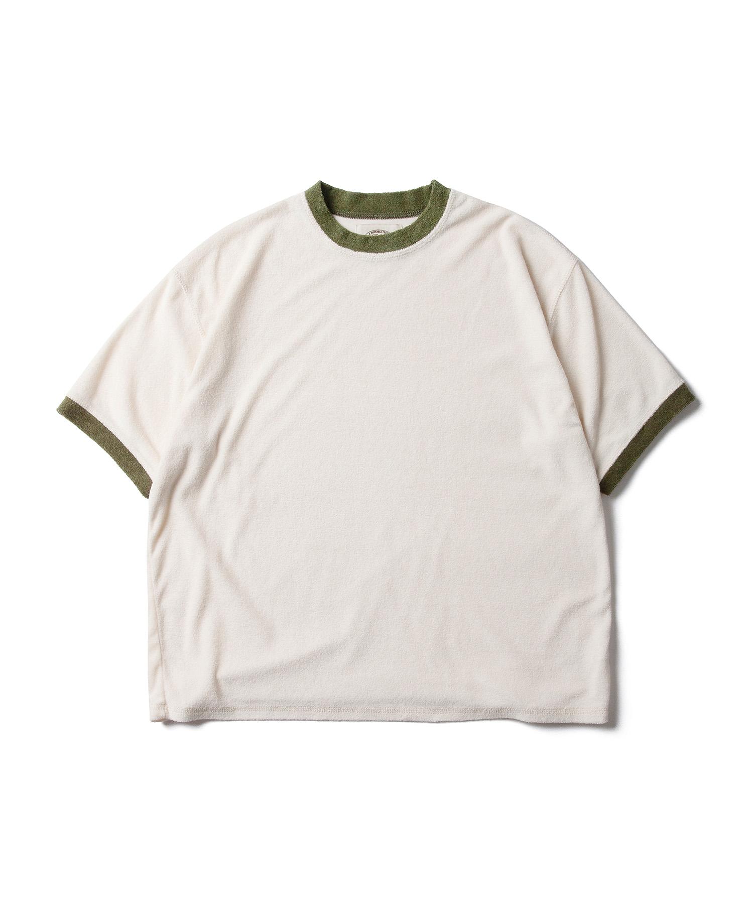 Amphist 70 Terry Ringer T-Shirt Olive Large