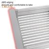 Stainless Steel Drain Rack Retractable Design Large Capacity Rust-Proof Corrosion Resistant Kitchen Sink Hollow Drain Rack Organizer