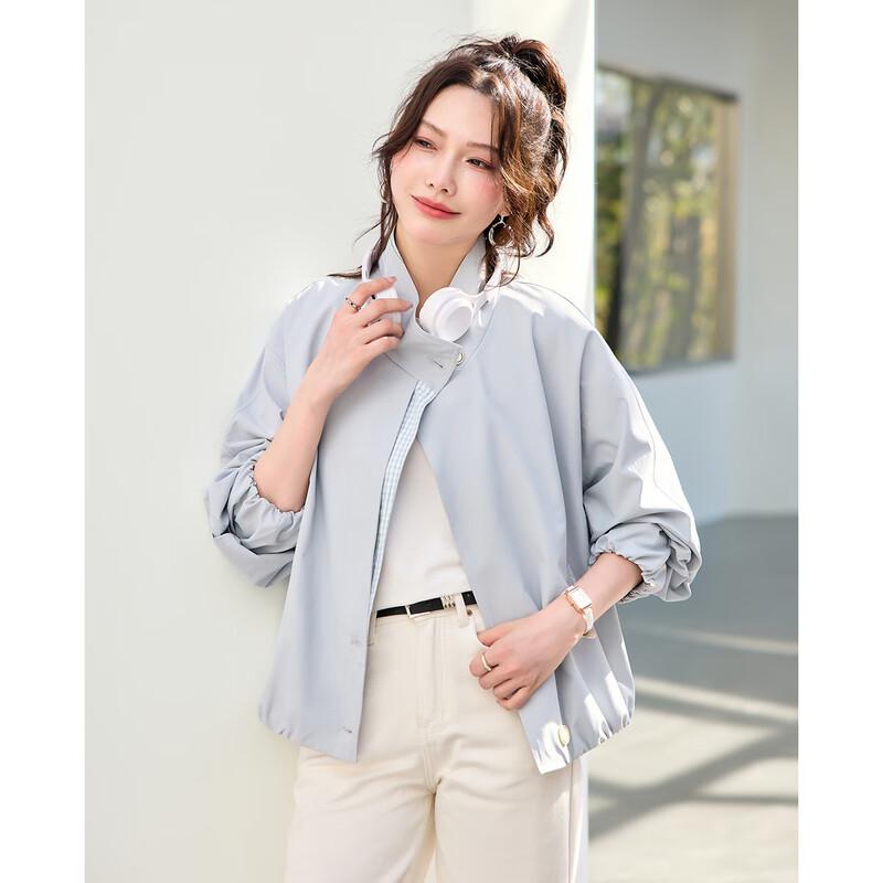 Женская укороченная свободная куртка TERRE BLEUE Весна/Осень 2026 M