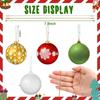 New 100PCS Christmas Drop Ornaments String Ribbon Xmas Ball Pendant Hanging Ropes Christmas Decorations Home Gift Packaging Tag