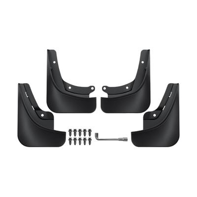 Mud Flaps Strong Plastic Splash Guards Easy Installation Body Protection Strong Strength Guard Guards Set for Vehicle
