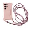 S side card double rope mobile phone case Samsung SULTRA soft case A card SFE lanyard S