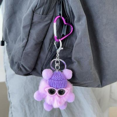 High-quality Heart Carabiner Keychain Bag Hook Alloy 6 Colors
