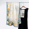 Spring and Autumn New 100 Mulberry Silk Long Scarf Women's Elegant Atmospheric Silk Shawl Versatile High-end Silk Scarf