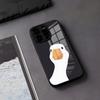 Funny D-DucK Goose Meme Phone Case For IPhone 17 Air 16 E Pro Max 15 14 13 Mini 12 Pro 11 Max Plus Black Glass Cover