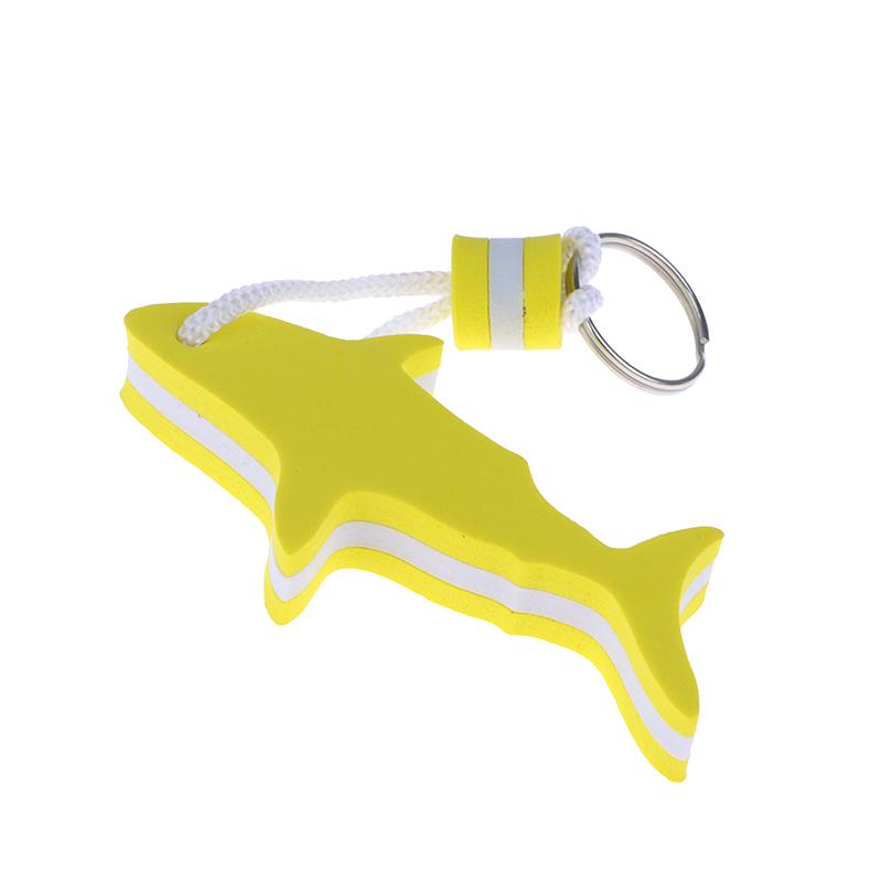 1Pc Boating Sea Sailing Fishing Water Floating Keychain Eva Key Ring Pendant Water Sports Inflatable Boats Accessories