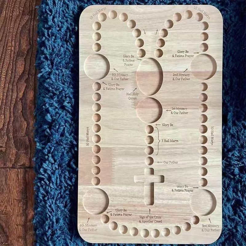 Wood Bead Board for Jewelry Making Jewelry Beading Tray for Bracelets Necklaces Making Beading Mats Trays DIY Craft