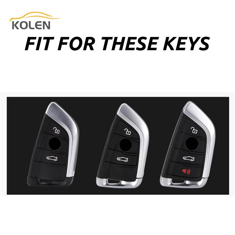 Soft Tpu Car Remote Key Case Cover Fob For Bmw X5 F15 X6 F16 1 2 3 5 7 Series F45 F46 G30 G11 G12 G20 Holder Shell Accessories