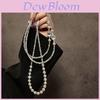 Elegant Crystal Beaded Phone Lanyard With Pvc String For Women And Men