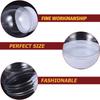15Pcs Snow Globe DIY Plastic Accessories Clear Replacement Parts for Christmas Winter Craft Decoration Snow Globes