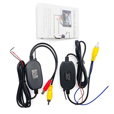 2.4Ghz Wireless Camera Video Transmitter and Receiver for Car Rear View Camera Reverse Backup and Car DVD Player Parking Monitor