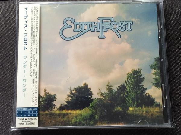 

CD EDITH FROST - Wonder PCD24082 P-Vine Records 2001 Japan ObiRock Used
