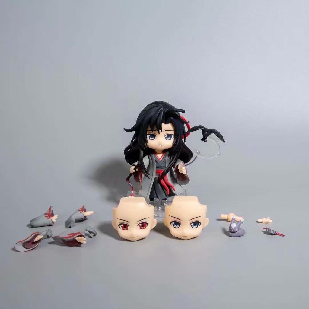 10CM Modaozushi Figur Wei Wuxian Lan Wangji Yilinglaozu PVC Action Figur Modell Kawaii Sammlerstücke Spielzeug