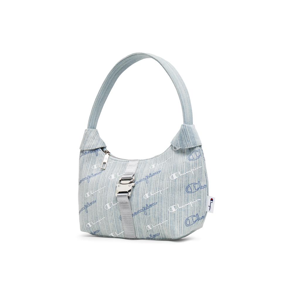 New Champion Fabric Backpack Shoulder Bag Unisex Light Blue Denim/Dark Blue Denim U5BACPU39