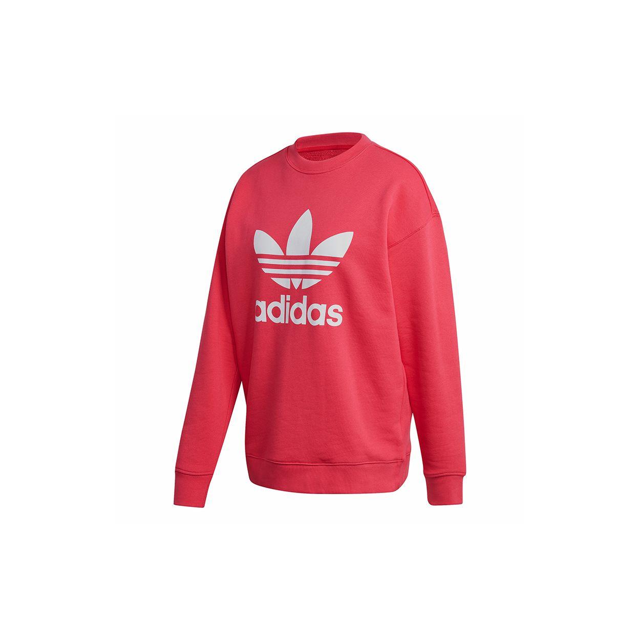 Adidas Женский свитшот Originals Trefoil Crew Sweatshirt Energy-Pink GD2436 34