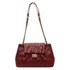 Casual retro large-capacity bag women's 2025 new fashion chain messenger bag, foreign versatile commuter shoulder bag