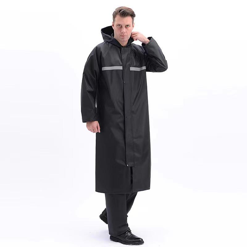 Men's Full-Body Heavy-Duty Waterproof Jumpsuit with Extended Coverage for Outdoor Use