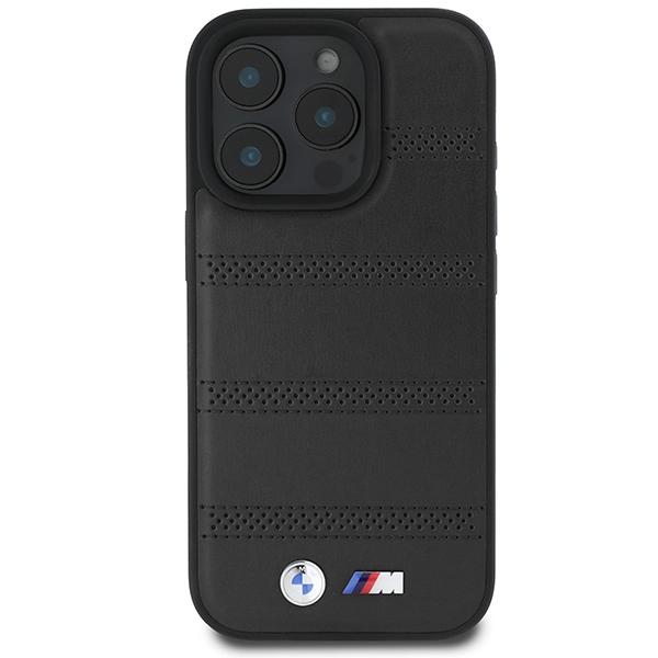 Bmw Bmhmp16L23Puspk Iphone 16 Pro6.3 Czarny/Black Hardcase M Perforated And Stitched Line Magsafe
