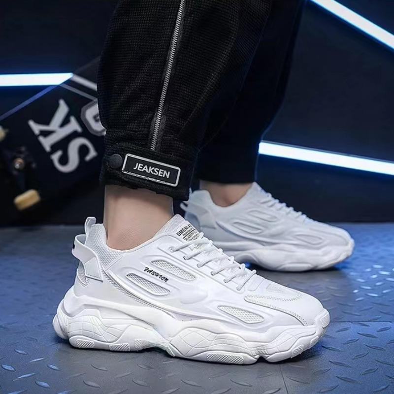 Fashion Men's Sneakers Running Shoe Male 2024 Breathable Comfortable Casual Shoes Outdoor Platform Lace-up Sports Shoe Zapatillas Hombre