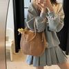 Yogodlns Summer Beach Woven Tote Bag For Women Hollow-out Lightweight Large Capacity Shopper Shoulder Bag with Inner