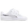Puma Basket Low Top Kids' Skateboarding Shoes White Teenagers 366847-02