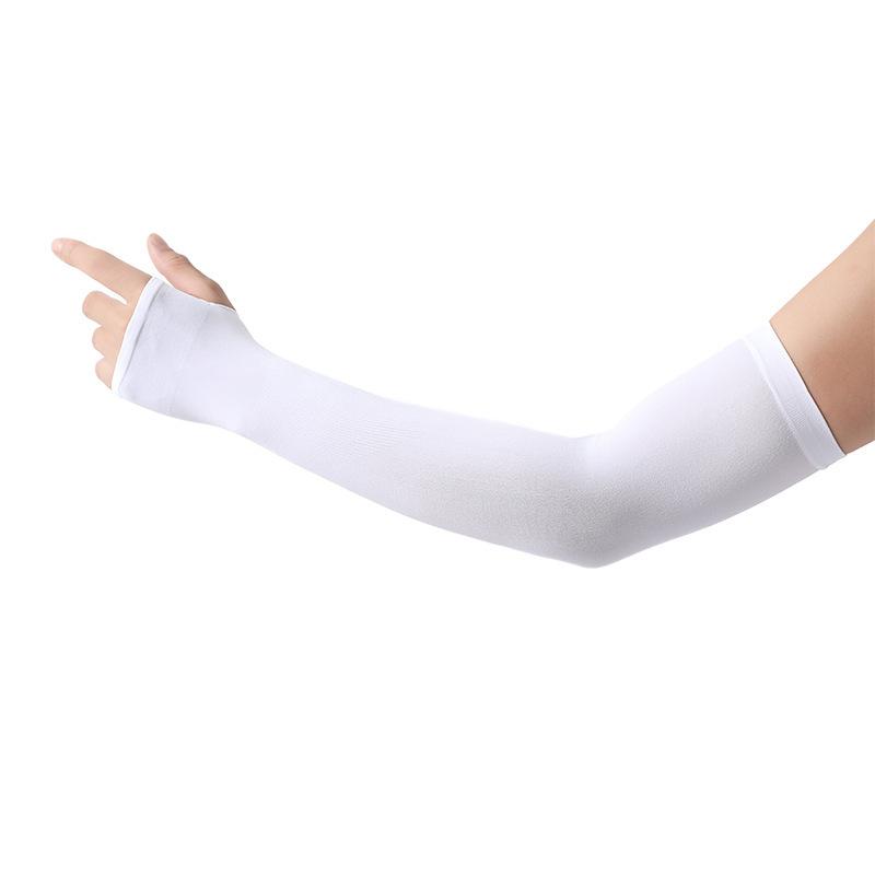 Unisex Mosquito Repellent UV Protection Arm Sleeves, Ice Silk Cooling Sleeves, Breathable Thin Sun Sleeves for Cycling Running Driving Outdoor