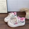 Spring New Dopamine Original Niche Little White Shoes Women's Niche Big Head Board Shoes Platform Ugly Cute Bread Shoes