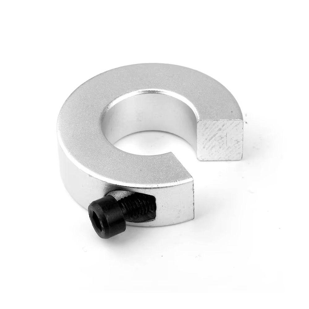 1Pcs Aluminum Alloy Linear Rail Shaft Collar SBR16/20/25/30/35/40 Open Type Collar  CNC Parts Tool