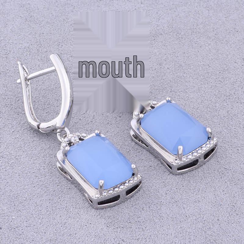 

Женские ретро геометрические серьги-подвески с цирконом - Красочные и изысканные