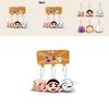 Crayon Shin Chan Plush Keychain Set With Stackable Characters For Kid And Collectors