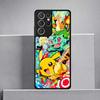 Cartoon Hot Pokemon Glass Case for Samsung Galaxy S26 S25 Ultra S24+ S25+ S23+ S24 S21 S23 Plus S20 FE S22 Luxury Phone Cover