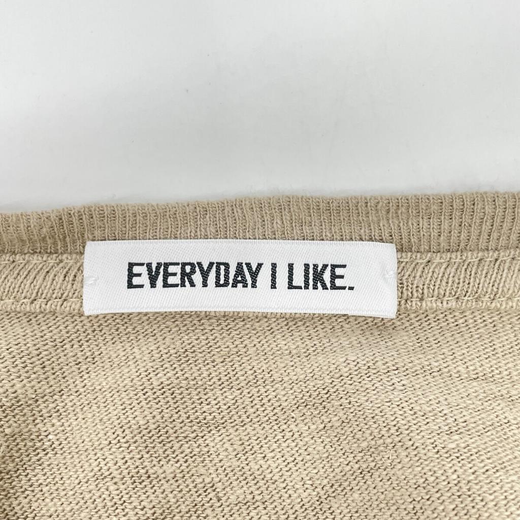 EVERY DAY I LIKE Beige Linen Blend Li/Co Maxi Dress Dress Not Written beigeUsed