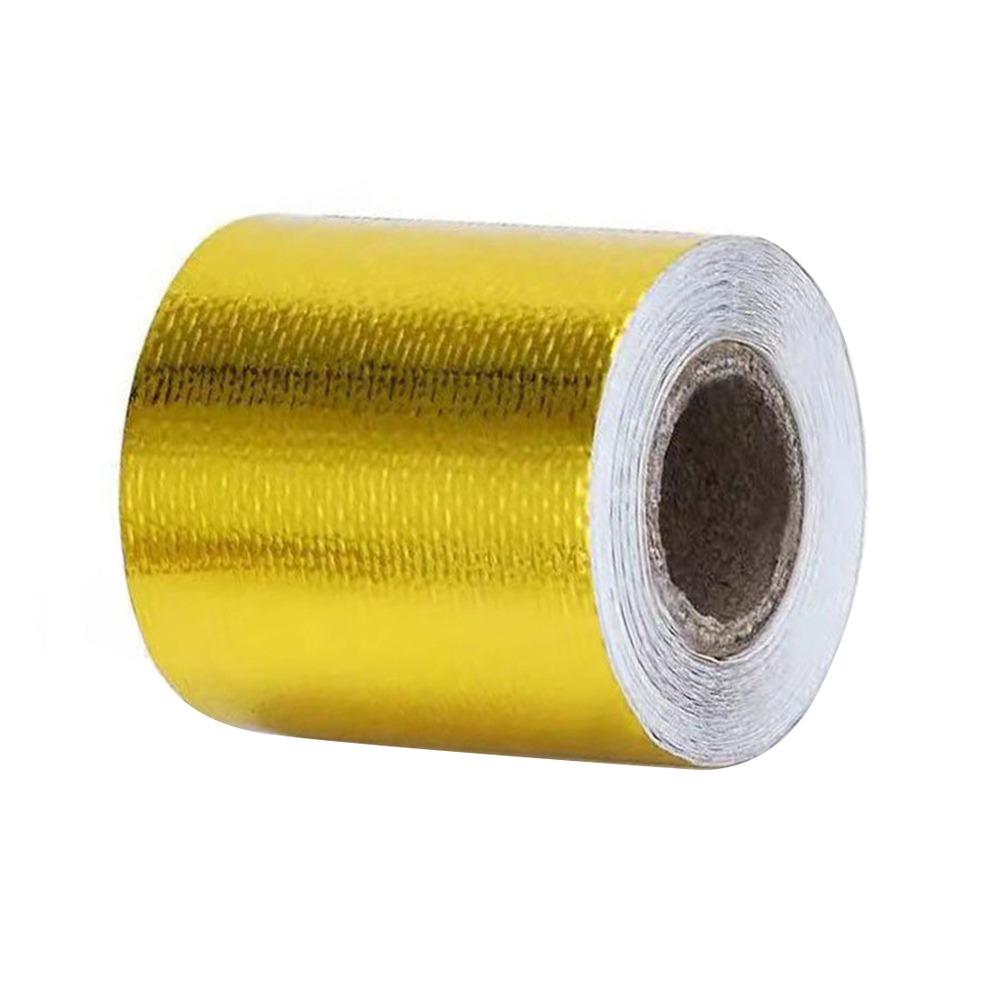 Wysokotemperaturowa taśma samoprzylepna odbijająca ciepło Złota/Srebrna taśma bandażowa