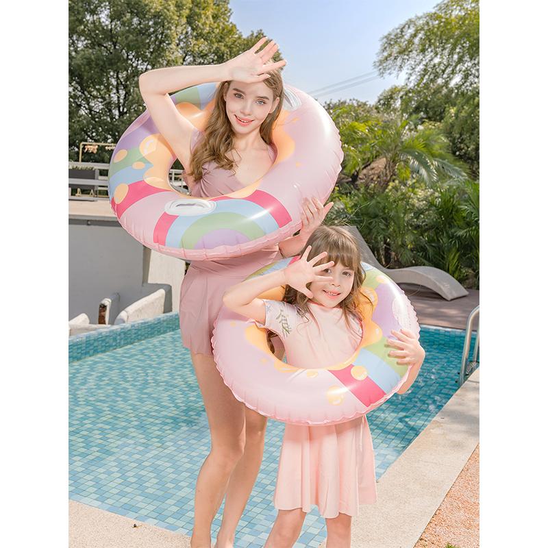 And Childrens Adults Swimming Rings Lucky Bubbles With Enlarged Thickened And
