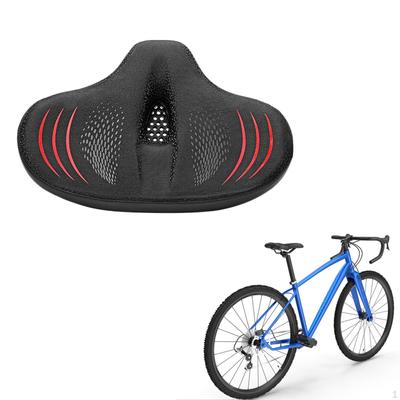 Bicycle Seat Comfort Cushion Wide Mountain Bike Saddle Cycling