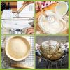 3 Pack Danish Dough Whisk Bread Mixer,dutch Whisk With Dough Scraper For Bread,pastry Or Pizza Doug