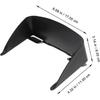 GPS Sun Shade Cover 7 Inch Car Navigation Sun Visor Shield with Adjustable Clip for Dashboard Glare Protection and Enhanced Driving Comfort