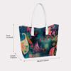 Bohemian Printed Tote Bag Casual Large Capacity Shoulder Handbag for Daily Shopping Travel Use