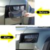 For 2020-2024 Land Rover Defender 90 110 ABS Car Lampshade Front big Lampshade Car Lamp Lampshade Shell exterior accessories