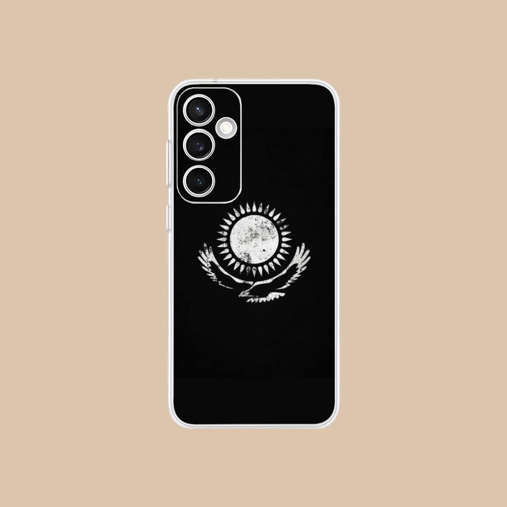 

Kazakhstan Flag Mobile Cell Phone Case for Samsung Galaxy S25 S24 S23 S22 S21Plus FE Ultra Clear Colorful Cover Cover Cellphones Galaxy S21 Ultra 5G