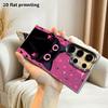 Phone Case: 2D Flat Samsung Galaxy A34 A35 M05 M06 S20 S22 S21 FE Plus 5G Protective Case, Couples Style, Cute Little Black Cat, Christmas and Hallowe