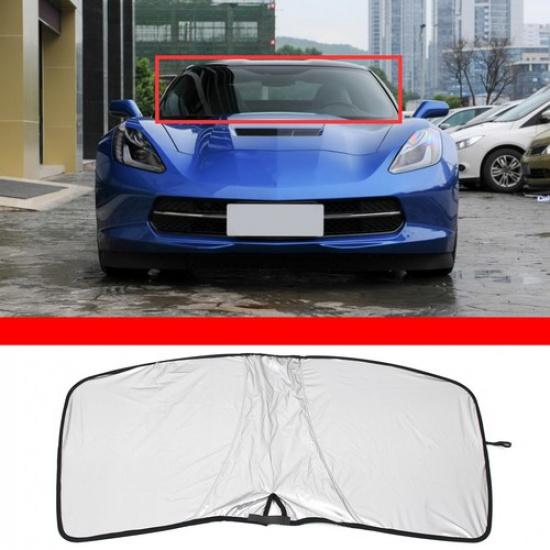 Auto-Sonnenschutz Windschutzscheibe Fenster Sonnenschutz Abdeckung Für Corvette C7 2014-2017