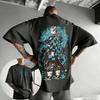 Demon Slayer Street Style Frühling/Sommer Neue Herren-Freizeitmode, geeignet für Männer und Frauen
