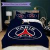 Paris Saint Pattern Bedding Uilt Set Uilt Cover Pillowcase Home Decoration Birthday Gift (1 * Duvet Cover + 2 * Pillowcase  Without Core)75